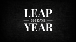 Leap Year 366 Days Typography Illustration showing the text Leap Year 366 days