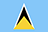 Flagg for Saint Lucia